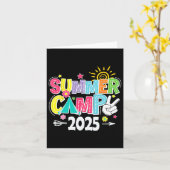 Carte Camp d'été 2025 - Fam de jumelage des vacances d'é (Fleur jaune)