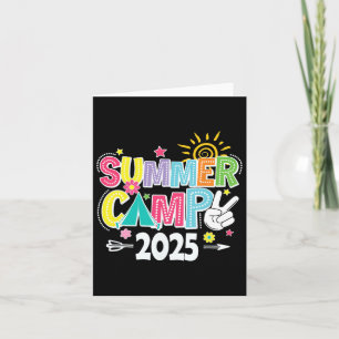 Carte Camp d'été 2025 Vacances d'été 2025 Fam correspond