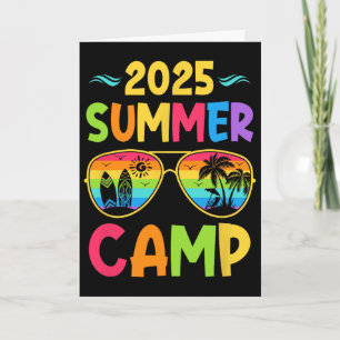 Carte Camp d'été 2025 Vacances d'été 2025 Fam correspond