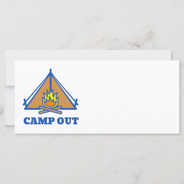 Carte Camp hors (Devant)