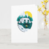 Carte Camp Love (Fleur jaune)