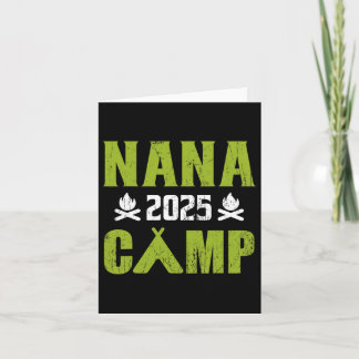 Carte Camp Nana 2025 Vacances en famille Été Équipe de c
