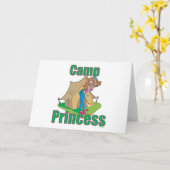 Carte CAMP-Princesse (Fleur jaune)
