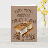Carte Camp Smores (Fleur jaune)