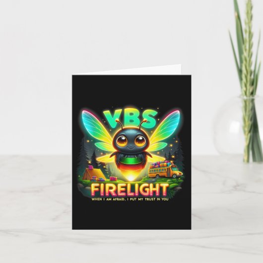Carte Camp Vacation Bible School Firework 2025 Vbs Camp (Devant)