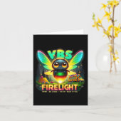 Carte Camp Vacation Bible School Firework 2025 Vbs Camp (Fleur jaune)