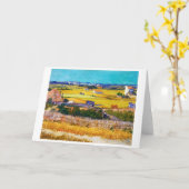 Carte Campagne d'automne, Van Gogh (Fleur jaune)