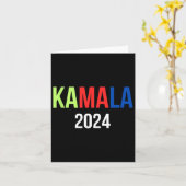 Carte Campagne présidentielle Harris 2024 (Fleur jaune)