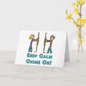 Carte Campanologie au calme (Fleur jaune)