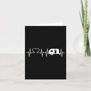 Carte Camper Camper Camper Camping Amateurs de feu de ca