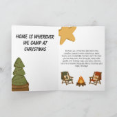 Carte Camper de Noël cosy (Intérieur)