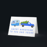 Carte Camper de Noël Cute Trailer Camper Vintage RV<br><div class="desc">Carte personnalisable,  Ajoutez votre propre texte à l'intérieur ou à l'avant de la carte. Modifiez également les couleurs arrière - plans. Consultez ma boutique pour plus de designs ou dites-moi si vous voulez quelque chose de personnalisé.</div>