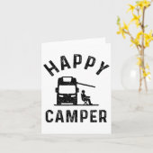Carte Camper Happy Hommes Rv Stuff (Fleur jaune)