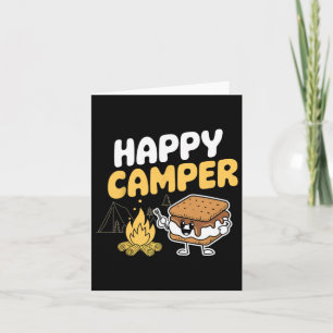 Carte Camper Marshmallow Camping Smores Kawaii S'mores