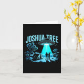 Carte Camping À Joshua Tree (Fleur jaune)