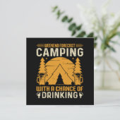 Carte Camping et boisson (Debout devant)