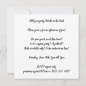 Carte Camps d'herbe par Vincent van Gogh (Dos)