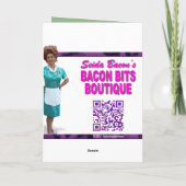 Carte Can We Keep Him? [funny greeting card] (Dos)