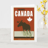 Carte Canada (Fleur jaune)