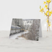 Carte Canada, Alberta. VIA Rail Snow Train between (Fleur jaune)