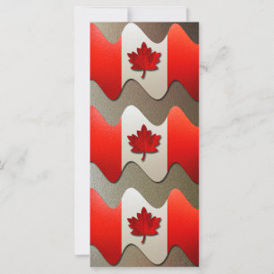 Carte Canada Flag-Chrome par Shirley Taylor