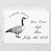 Carte Canada Goose (Devant)