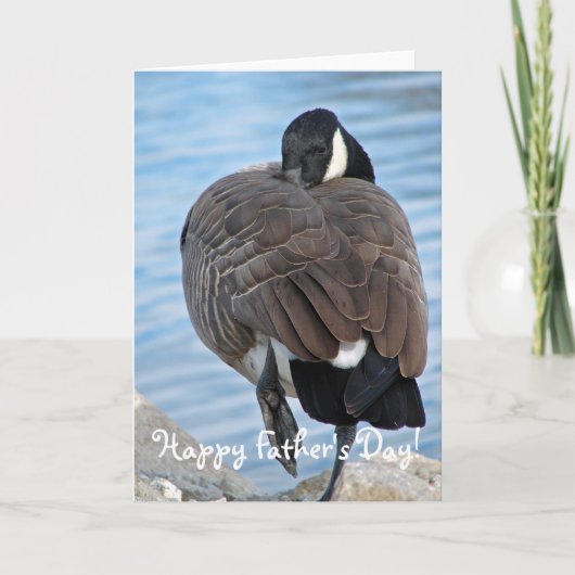 Carte Canada Goose, Bonne Fête des pères! (Devant)