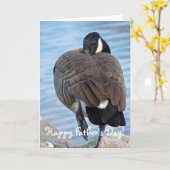 Carte Canada Goose, Bonne Fête des pères! (Fleur jaune)