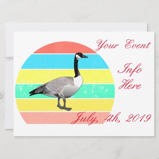 Carte Canada Goose multicolore Sun Thunder_Cove (Devant)