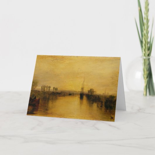 Carte Canal de Joseph Mallord William Turner | (Devant)