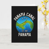 Carte Canal de Panama Ouest.1881  (Fleur jaune)