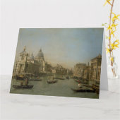 Carte Canaletto - Entrée Du Grand Canal (Fleur jaune)