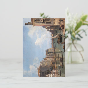 Carte Canaletto Vue sur le Grand Canal
