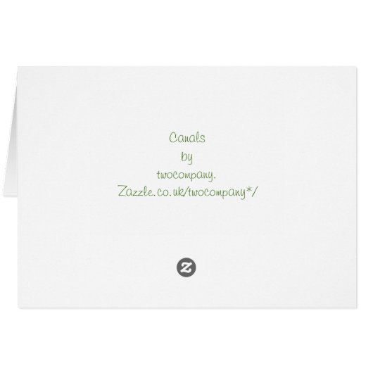 Carte CANALS (Dos Horizontal)