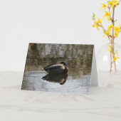 Carte Canard (Fleur jaune)