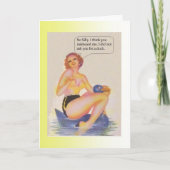 Carte Canard d'anniversaire (Devant)