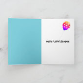 Carte Canard D'Anniversaire Avec Des Plongeurs (Intérieur)