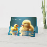 Canard Jaune avec un canard en caoutchouc