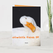 Carte Canard mignon (Dos)