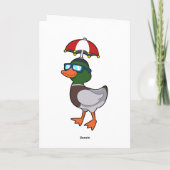 Carte Canard sous la pluie avec parapluie.PNG (Dos)