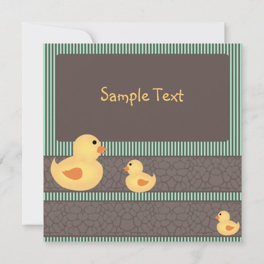 Carte Canards de barbarie (Dos)