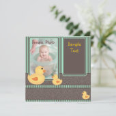 Carte Canards de bébé (Debout devant)