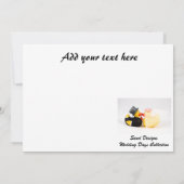 Carte Canards de mariage (Dos)