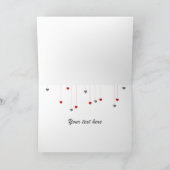 Carte Canards de mariage (Intérieur)