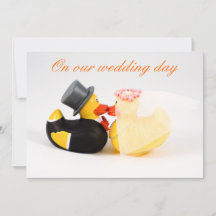 Canards de mariage
