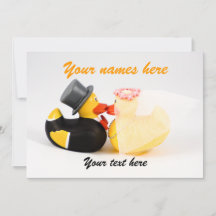 Canards de mariage