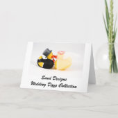 Carte Canards de mariage (Dos)