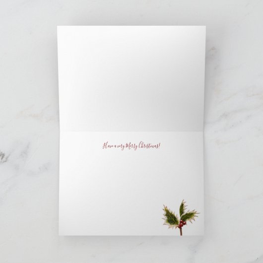 Carte canards de Noël (Intérieur)