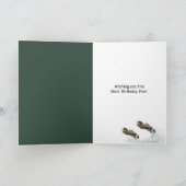 Carte Canards Mallard Et Cattails Anniversaire (Intérieur)