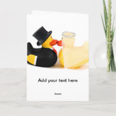 Carte Canards mariages 2 (Dos)